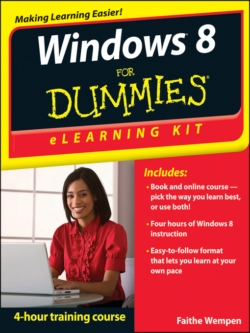 Title details for Windows 8 eLearning Kit For Dummies by Faithe Wempen - Available